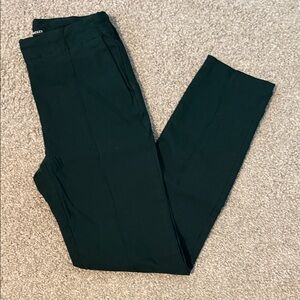 Hilary Radley Women's Dark Green Chinos